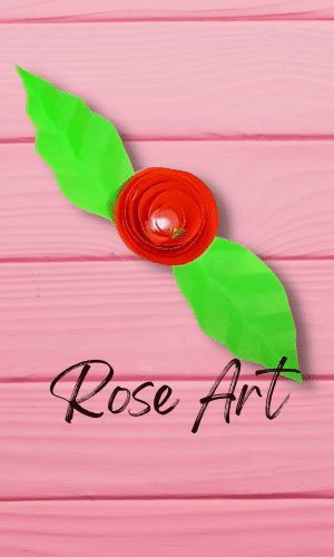 1 Minute Craft: Rose Art