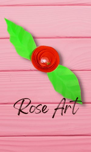 1 Minute Craft: Rose Art