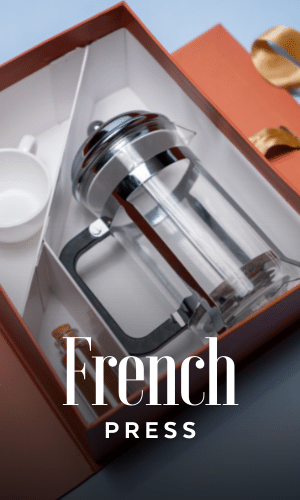 diy French Press coffee kit with video