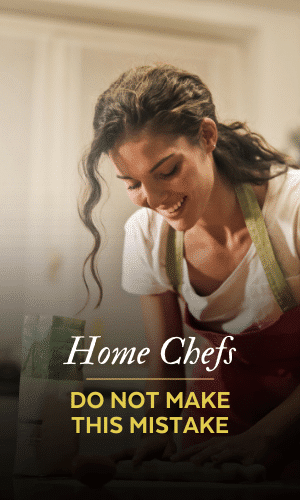Home chefs, don’t make this mistake!