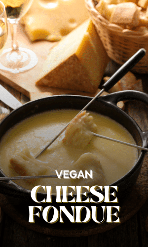 diy vegan cheese fondue kit with video