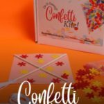 diy confetti kite making kit with video