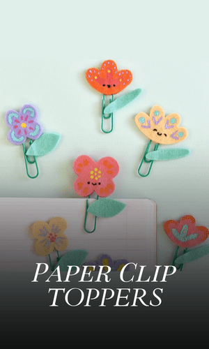 DIY Paper Clip Toppers