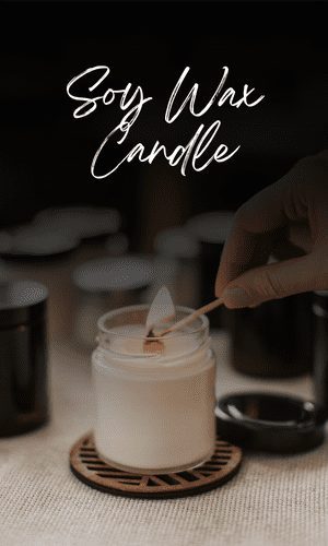 candle making soy wax with video diy kit