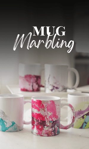 DIY Mug Marbling Design Cup Kit