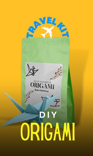 DIY Origami Kit with Video Workshop Travel Kit