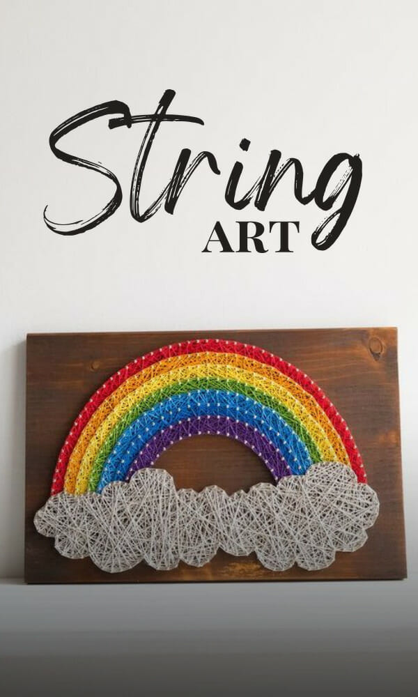 DIY string art kit